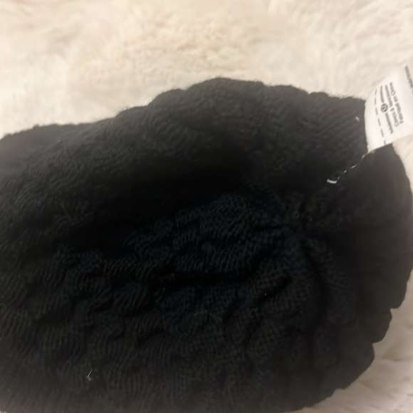 Lululemon athletica knitted black beanie small/medium - Picture 8 of 11